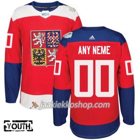 Tšekki Pelipaita Custom 2016 World Cup Lapsille Punainen Paita